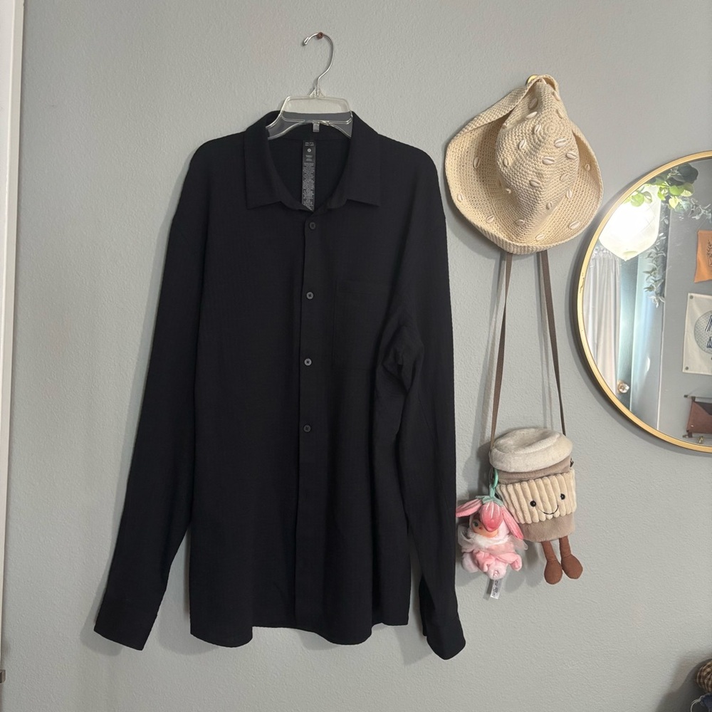two - tone button down